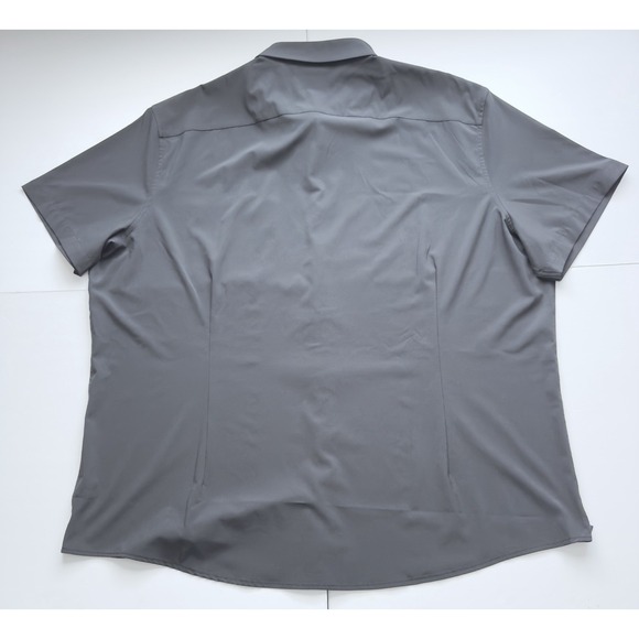 Mizzen+Main Leeward Performance Classic Fit Short Sleeve Button Down Shirt 3XL - Picture 7 of 7